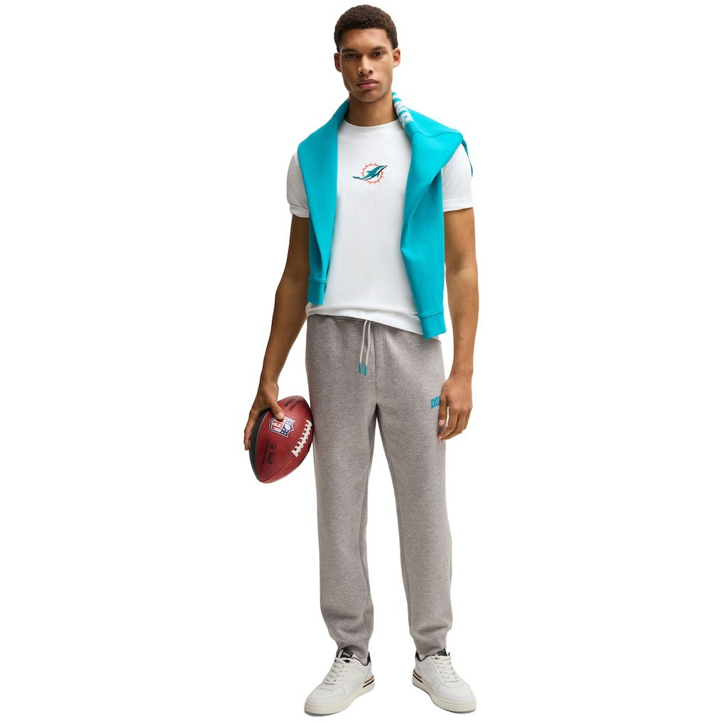 Miami Dolphins Hugo Boss Unisex Brady T-Shirt - White T-shirts