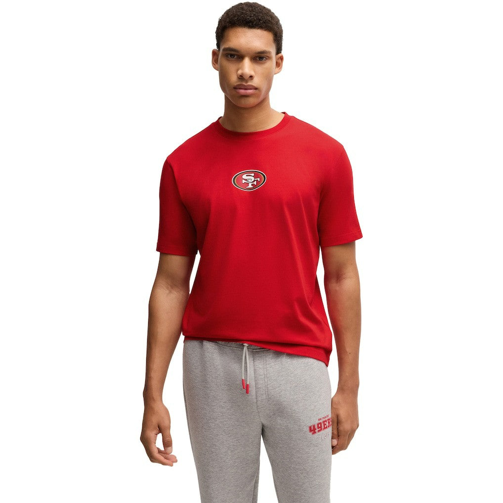 San Francisco 49ers Hugo Boss Unisex Brady T-Shirt - Scarlet T-shirts