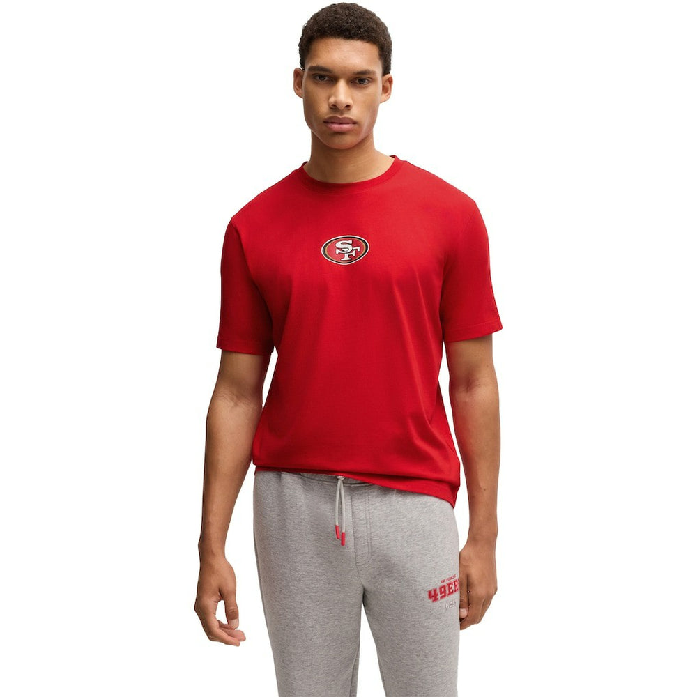 San Francisco 49ers Hugo Boss Unisex Brady T-Shirt - Scarlet T-shirts