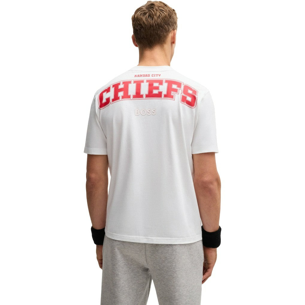 Kansas City Chiefs Hugo Boss Unisex Brady T-Shirt - White T-shirts