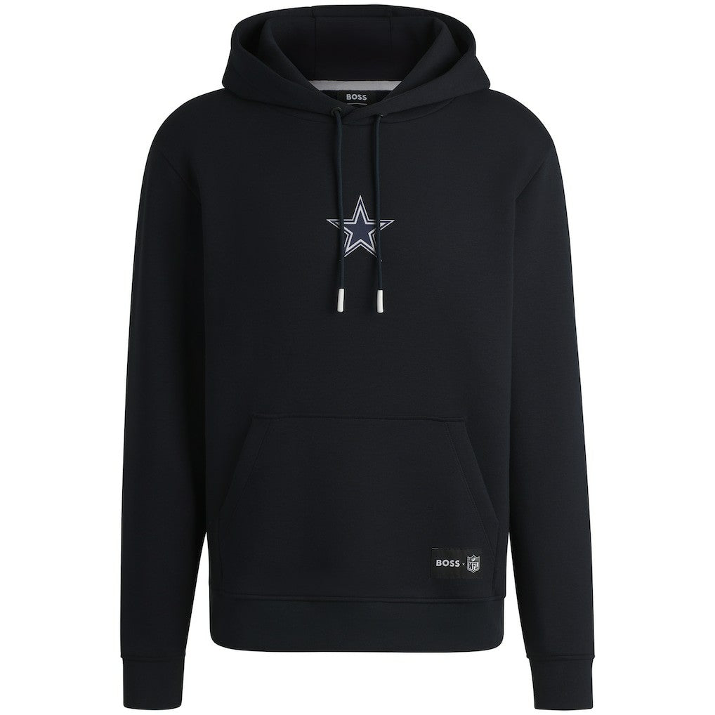 Dallas Cowboys Hugo Boss Unisex Woodson Tri-Blend Hoodie - Navy Hoodies
