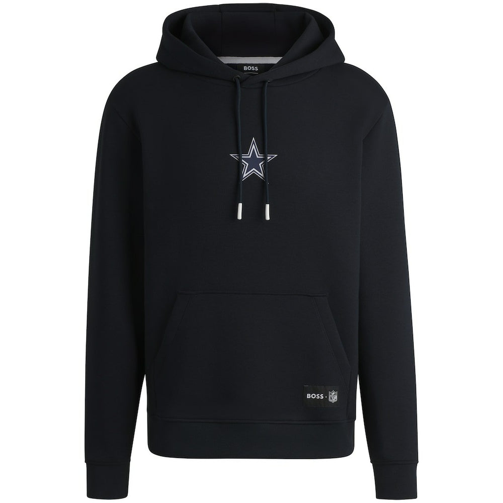 Dallas Cowboys Hugo Boss Unisex Woodson Tri-Blend Hoodie - Navy Hoodies