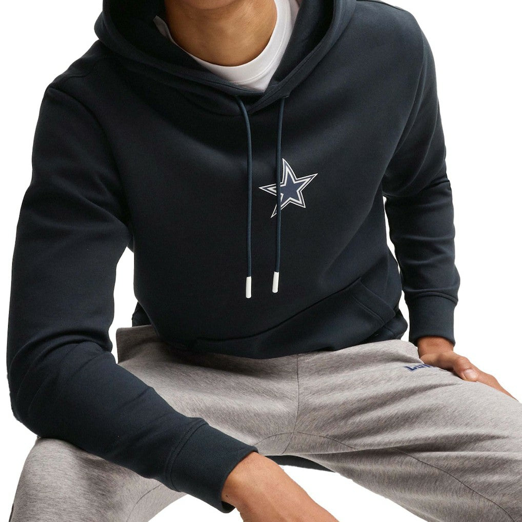 Dallas Cowboys Hugo Boss Unisex Woodson Tri-Blend Hoodie - Navy Hoodies