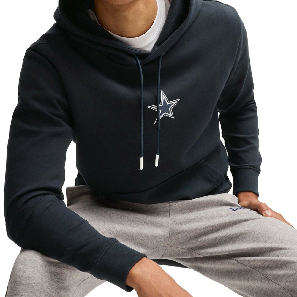 Dallas Cowboys Hugo Boss Unisex Woodson Tri-Blend Hoodie - Navy Hoodies