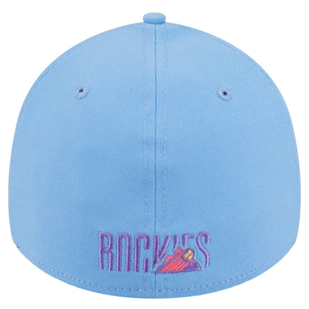 Colorado Rockies New Era 2025 City Connect 39THIRTY Flex Hat - Light Blue Hats