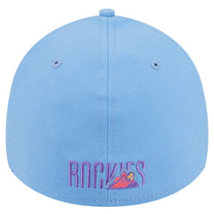 Colorado Rockies New Era 2025 City Connect 39THIRTY Flex Hat - Light Blue Hats