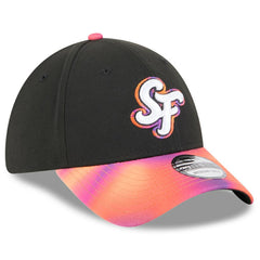 San Francisco Giants New Era 2025 City Connect 39THIRTY Flex Hat - Black/Orange Hats