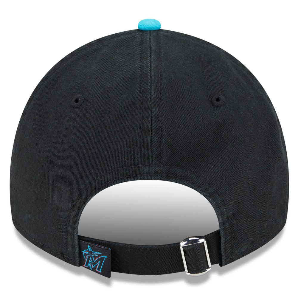 Miami Marlins New Era 2025 City Connect 9TWENTY Adjustable Hat - Black/Pink Hats