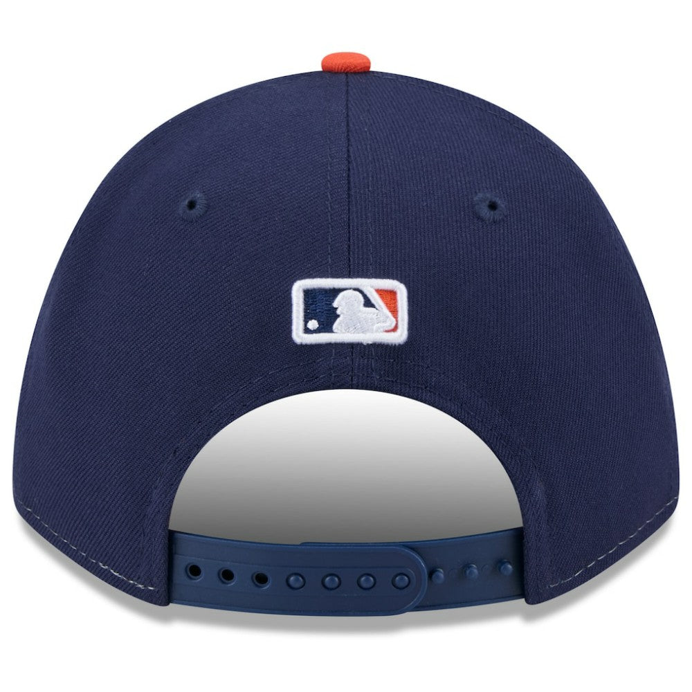 Houston Astros New Era 2025 City Connect 9FORTY M-Crown Adjustable Hat - White/Navy Hats