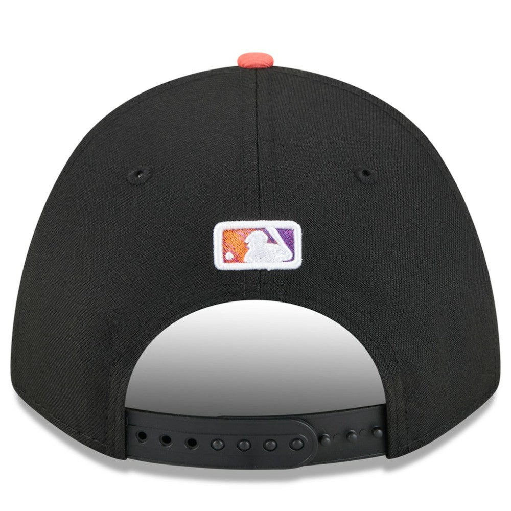 San Francisco Giants New Era 2025 City Connect 9FORTY M-Crown Adjustable Hat - Black/Orange Hats
