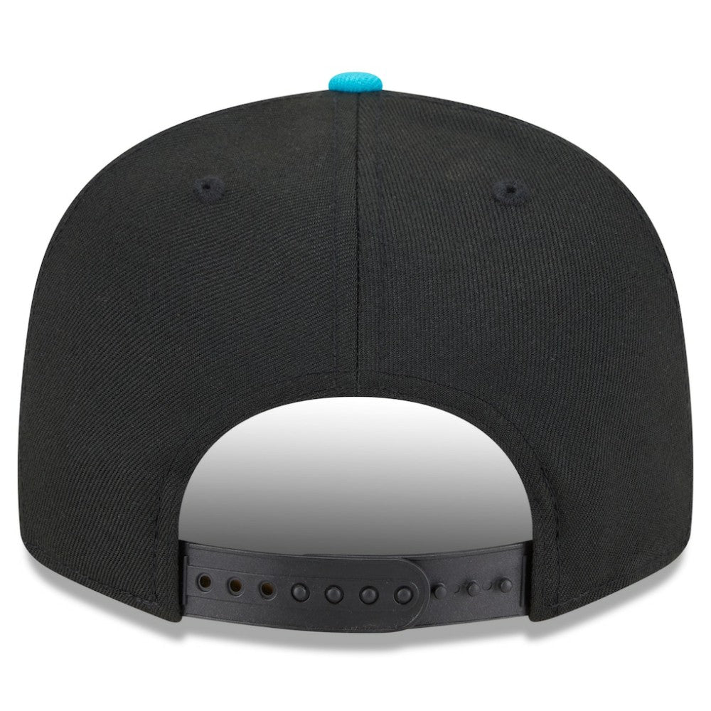 Miami Marlins New Era 2025 City Connect 9FIFTY Snapback Hat - Black/Pink Hats