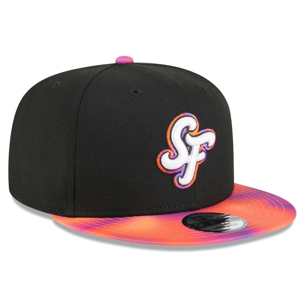 San Francisco Giants New Era 2025 City Connect 9FIFTY Snapback Hat - Black/Orange Hats