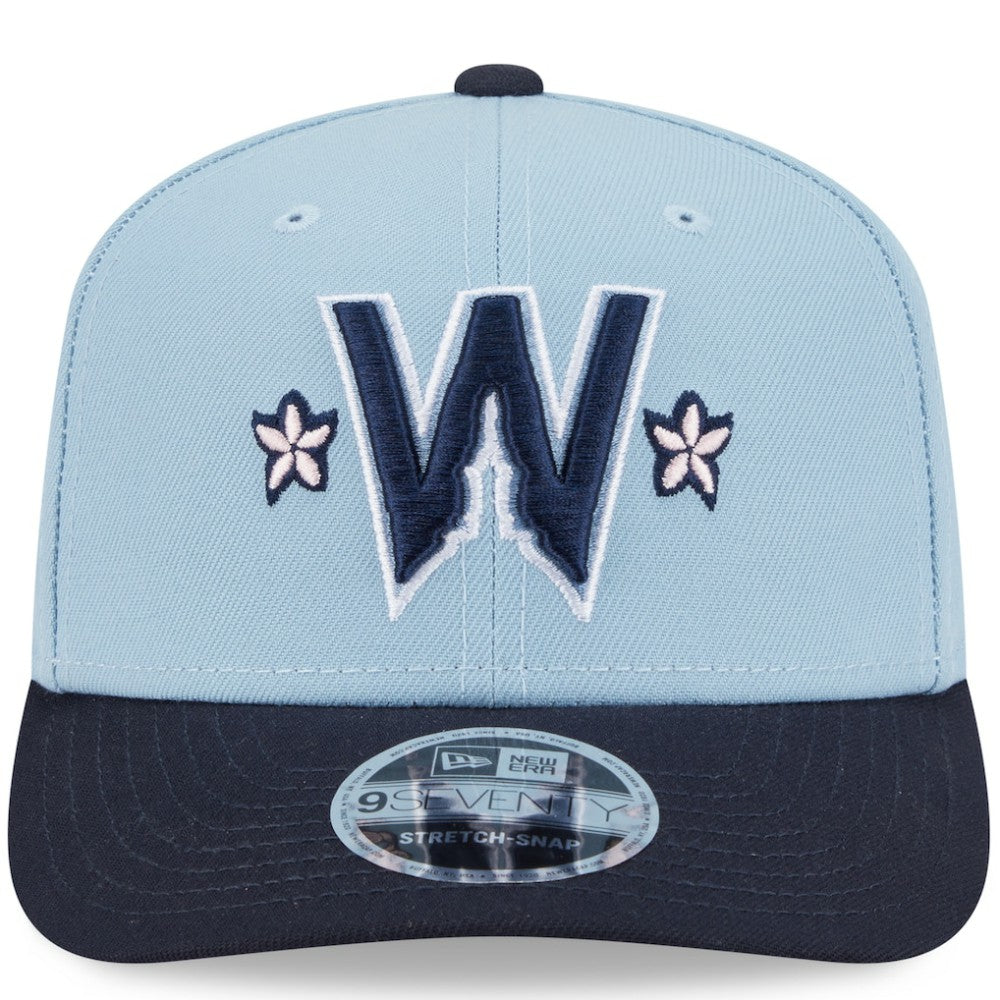 Washington Nationals New Era 2025 City Connect 9SEVENTY Adjustable Hat - Light Blue/Navy Hats
