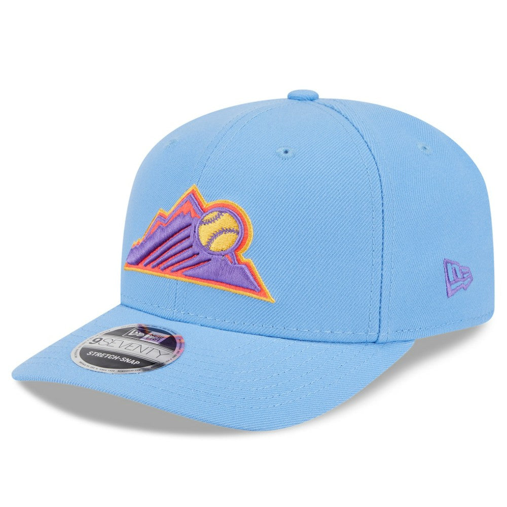 Colorado Rockies New Era 2025 City Connect 9SEVENTY Adjustable Hat - Light Blue Hats
