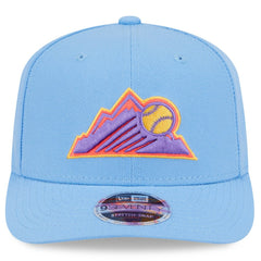Colorado Rockies New Era 2025 City Connect 9SEVENTY Adjustable Hat - Light Blue Hats