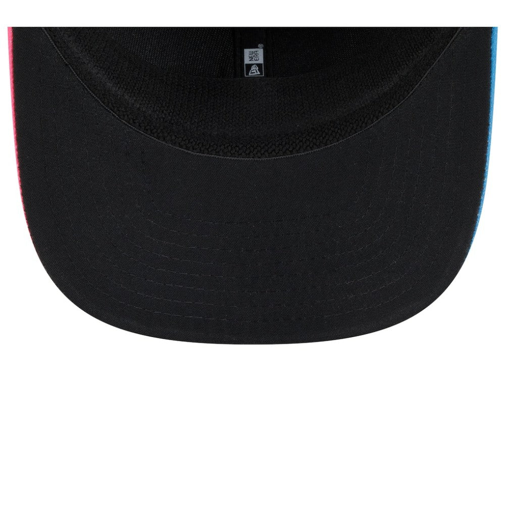Miami Marlins New Era 2025 City Connect 9SEVENTY Adjustable Hat - Black/Pink Hats
