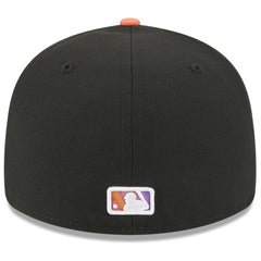 San Francisco Giants New Era 2025 City Connect Low Profile 59FIFTY Fitted Hat - Black/Orange Hats