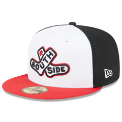 Chicago White Sox New Era 2025 City Connect Batting Practice 59FIFTY Fitted Hat - White/Red Hats