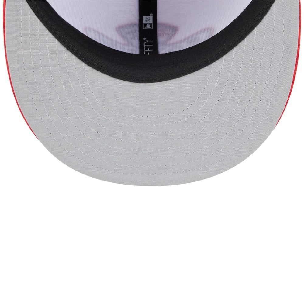 Chicago White Sox New Era 2025 City Connect Batting Practice 59FIFTY Fitted Hat - White/Red Hats
