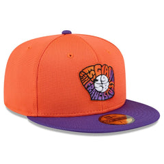 San Francisco Giants New Era 2025 City Connect Batting Practice 59FIFTY Fitted Hat - Orange/Purple Hats