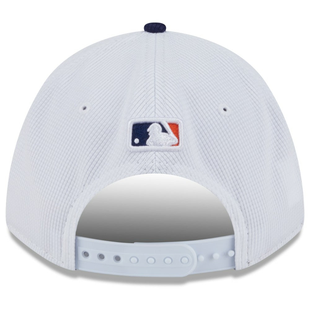 Houston Astros New Era 2025 City Connect Batting Practice 9FORTY Adjustable Hat - White/Navy Hats