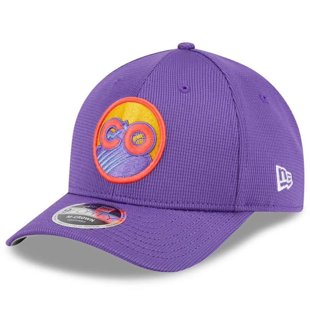 Colorado Rockies New Era 2025 City Connect Batting Practice 9FORTY Adjustable Hat - Purple Hats