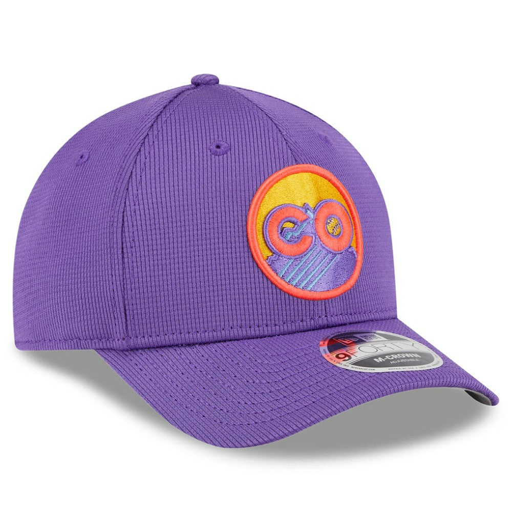 Colorado Rockies New Era 2025 City Connect Batting Practice 9FORTY Adjustable Hat - Purple Hats