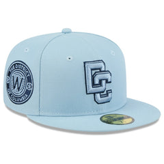 Washington Nationals New Era 2025 City Connect Fan Pack 59FIFTY Fitted Hat - Light Blue Hats