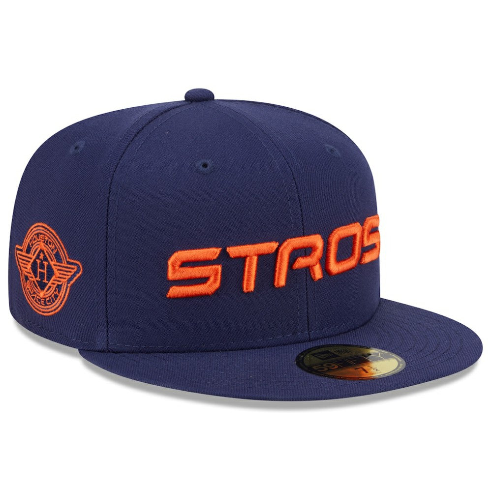 Houston Astros New Era 2025 City Connect Fan Pack 59FIFTY Fitted Hat - Navy Hats
