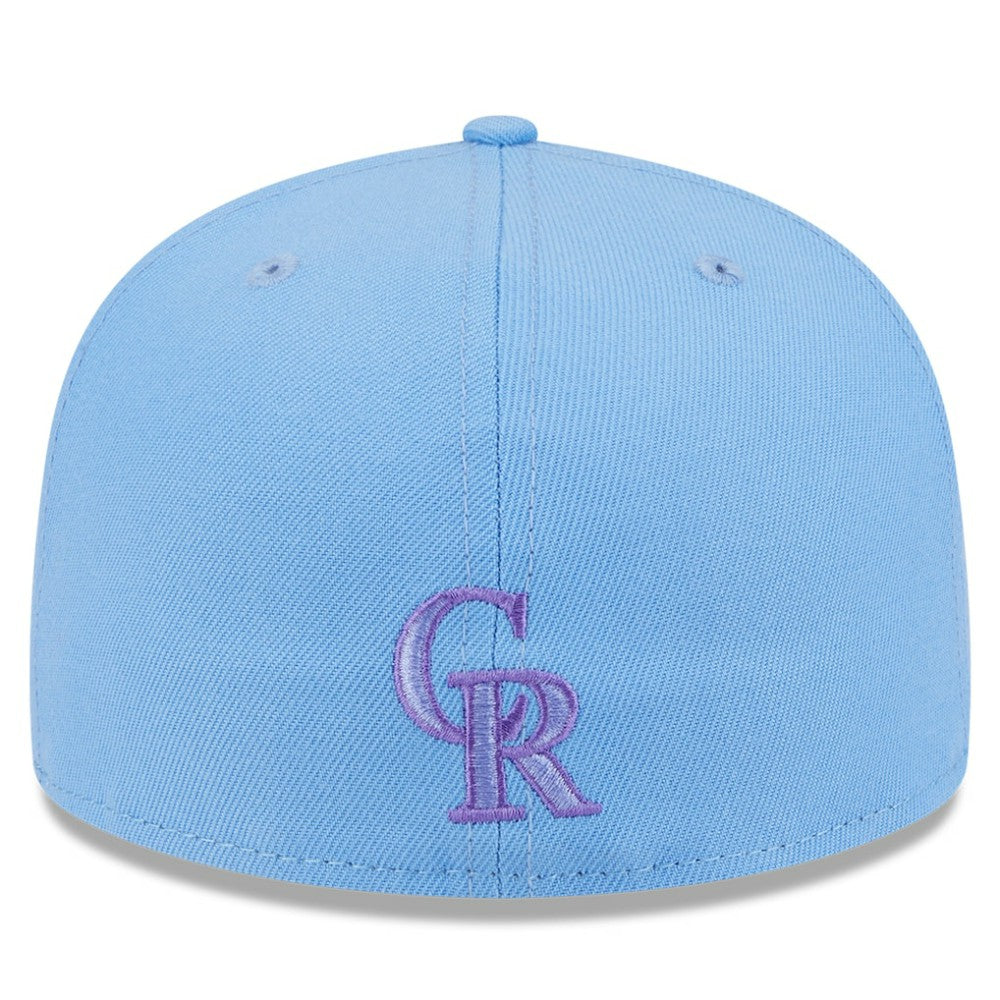 Colorado Rockies New Era 2025 City Connect Fan Pack 59FIFTY Fitted Hat - Light Blue Hats