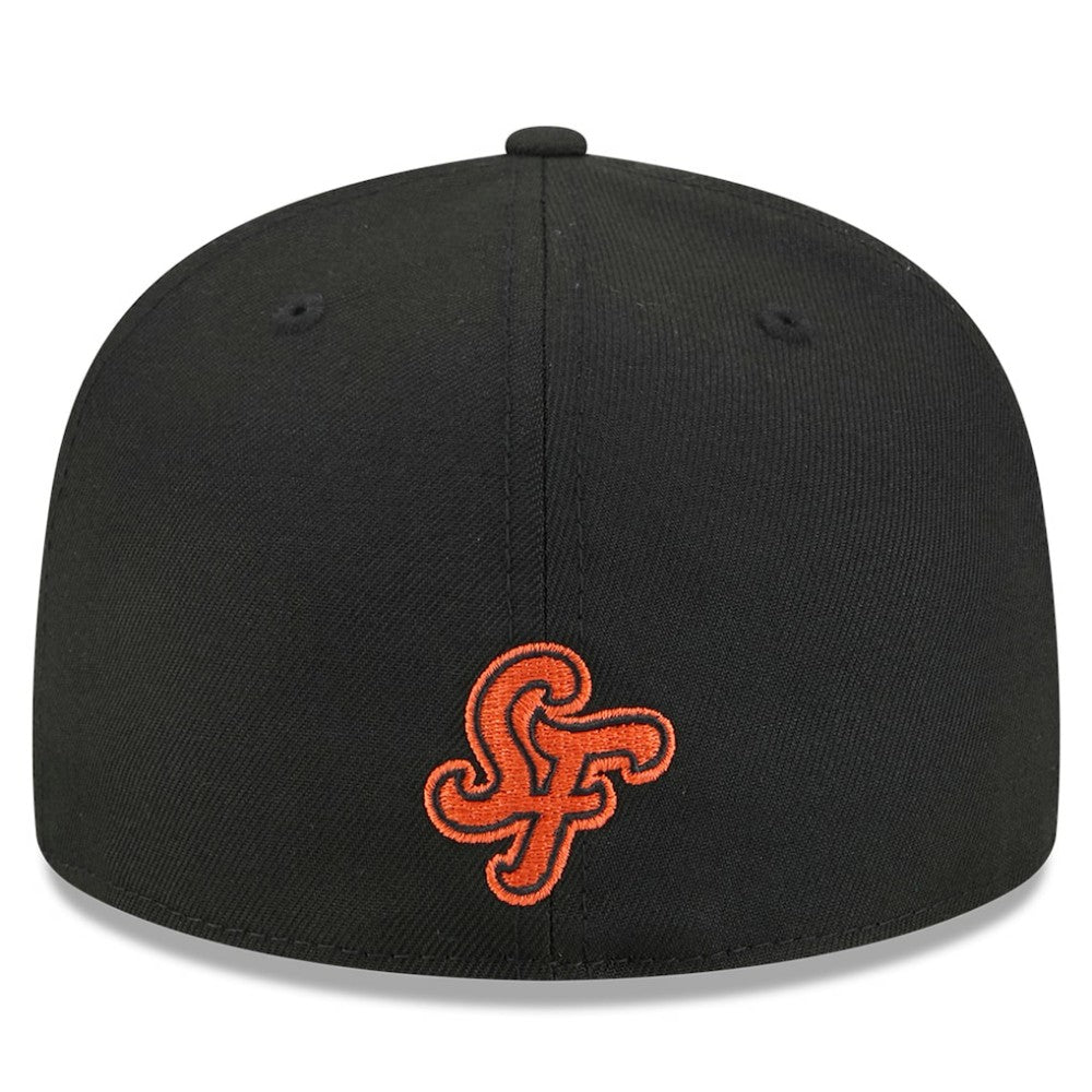 San Francisco Giants New Era 2025 City Connect Wordmark 59FIFTY Fitted Hat - Black Hats