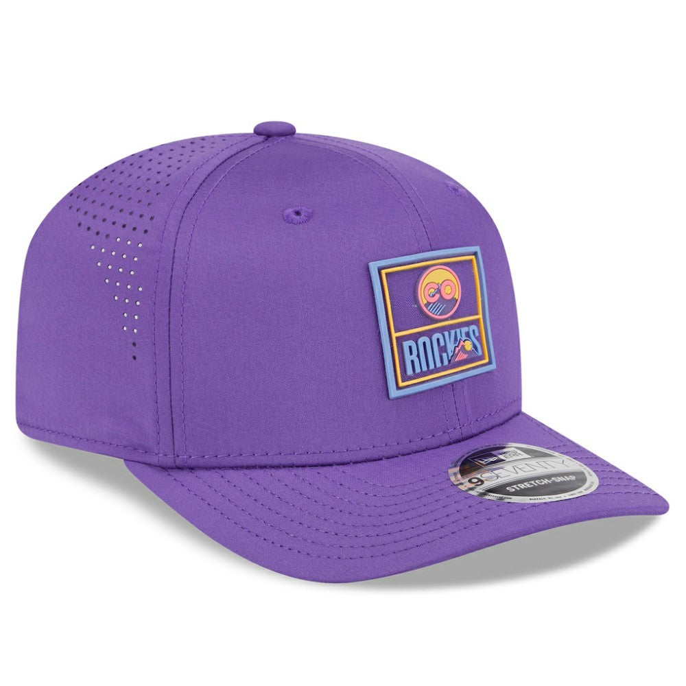 Colorado Rockies New Era 2025 City Connect Fan Pack 9SEVENTY Adjustable Hat - Purple Hats