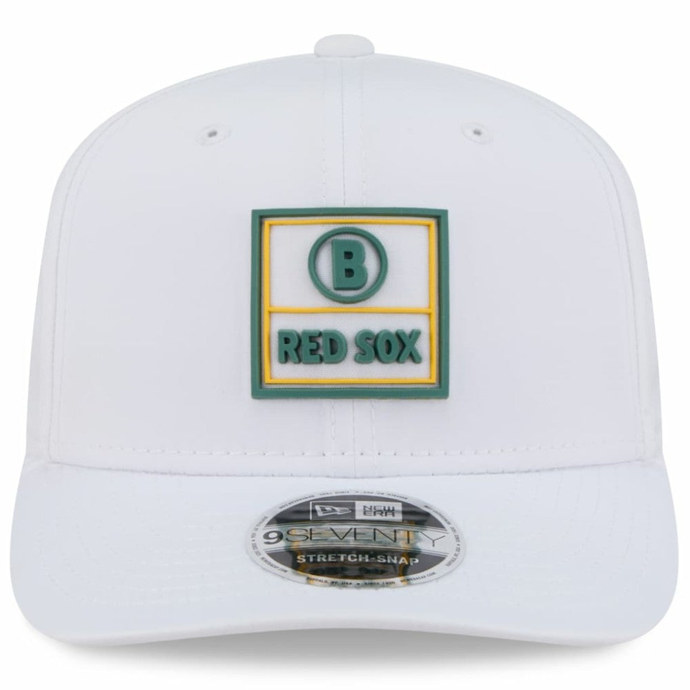 Boston Red Sox New Era 2025 City Connect Fan Pack 9SEVENTY Adjustable Hat - White Hats