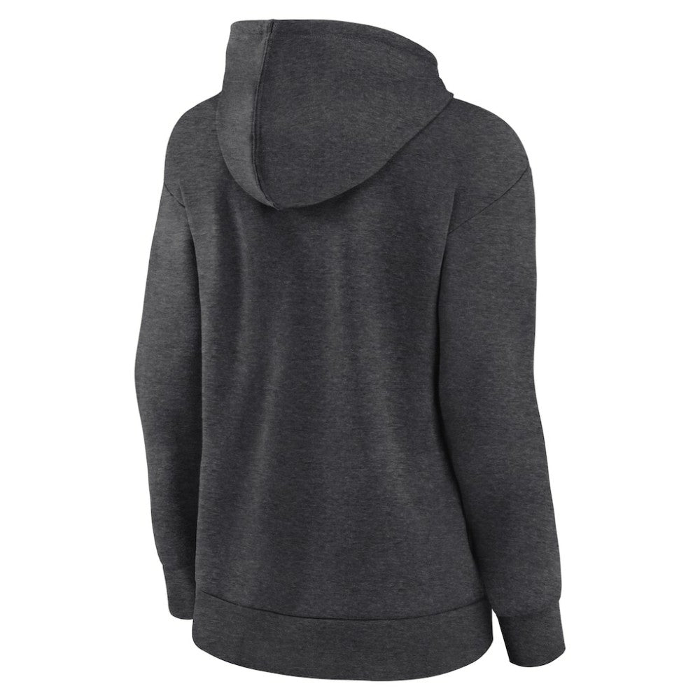 Vegas Golden Knights Women's Primary Logo Pullover Hoodie - Charcoal | US 202183360