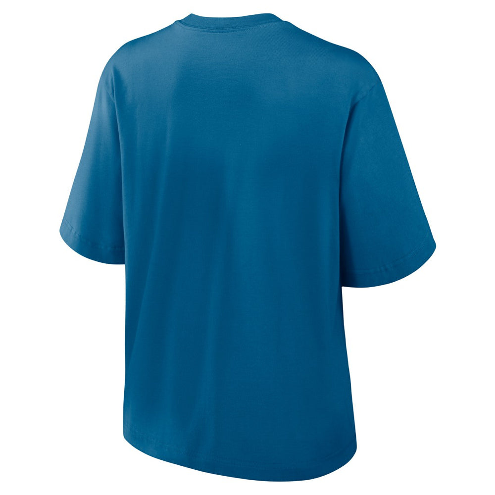 Seattle Seahawks Women's Glory Arch Boxy T-Shirt - Blue T-shirts