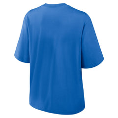 New York Giants Women's Glory Arch Boxy T-Shirt - Royal T-shirts