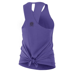 Baltimore Ravens Women's Glory Open-Back Crisscross Dri-FIT Tank Top - Purple Tops