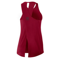 Washington Commanders Women's Glory Open-Back Crisscross Dri-FIT Tank Top - Burgundy Tops