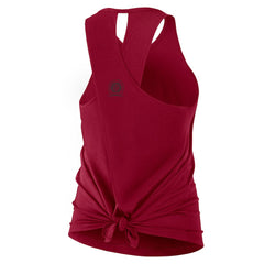 Washington Commanders Women's Glory Open-Back Crisscross Dri-FIT Tank Top - Burgundy Tops