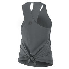 Arizona Cardinals Women's Glory Open-Back Crisscross Dri-FIT Tank Top - Charcoal Tops
