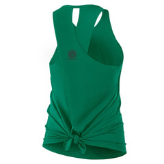 New York Jets Women's Glory Open-Back Crisscross Dri-FIT Tank Top - Green Tops