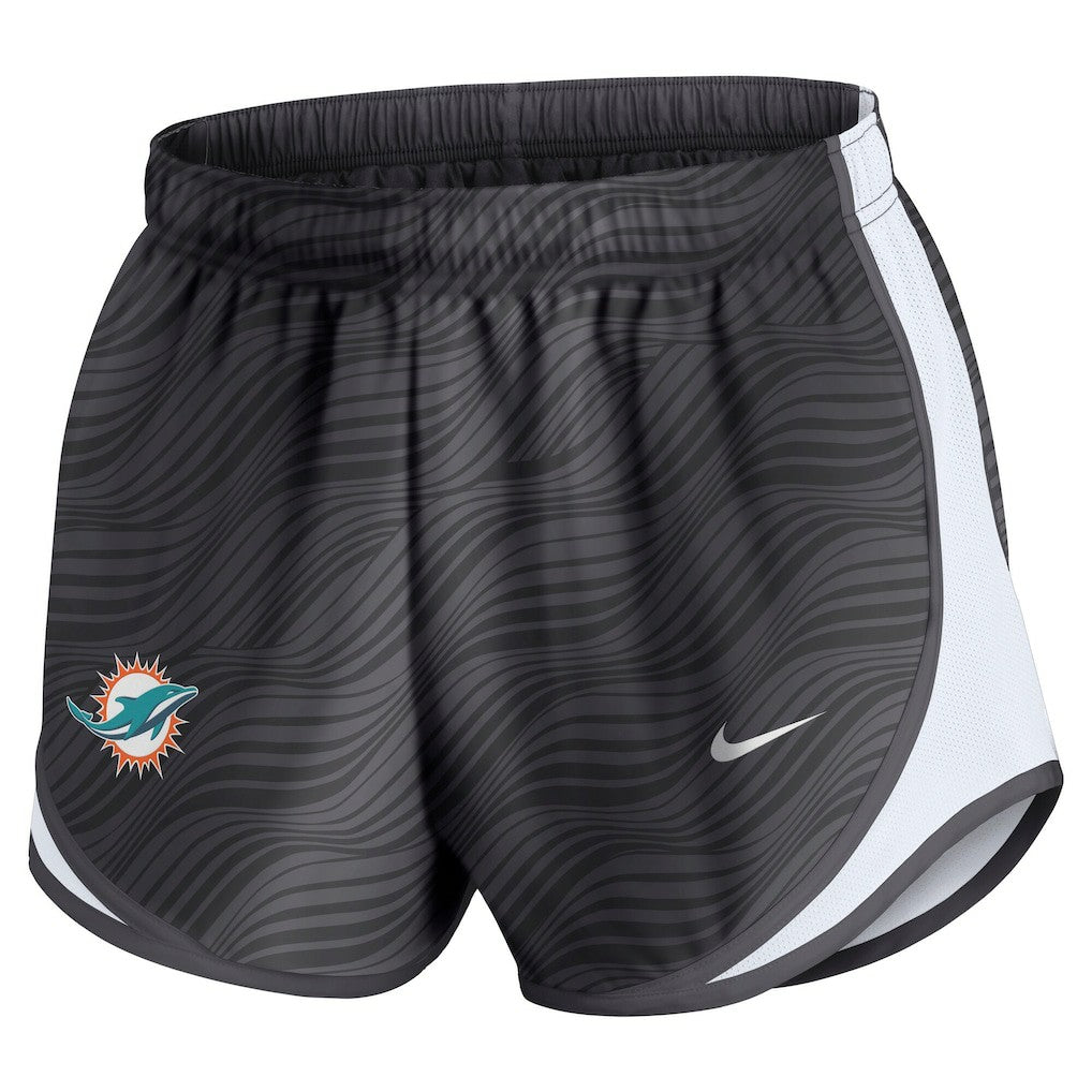 Miami Dolphins Women's Tempo Dri-FIT Shorts - Anthracite Shorts