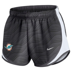 Miami Dolphins Women's Tempo Dri-FIT Shorts - Anthracite Shorts
