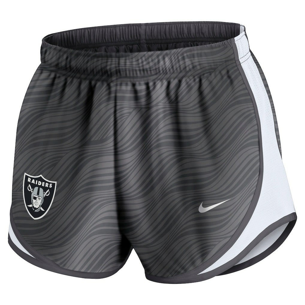 Las Vegas Raiders Women's Tempo Dri-FIT Shorts - Anthracite Shorts