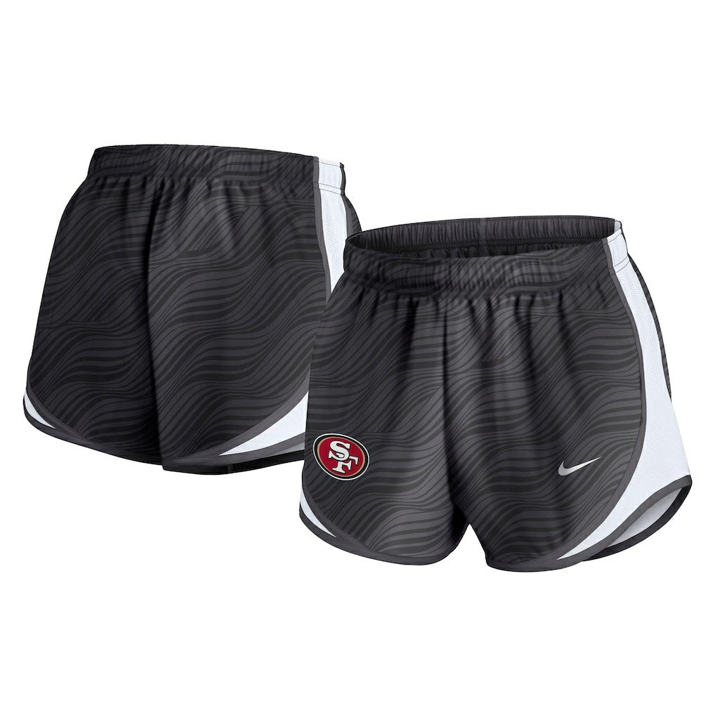 San Francisco 49ers Women's Tempo Dri-FIT Shorts - Anthracite Shorts