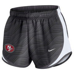 San Francisco 49ers Women's Tempo Dri-FIT Shorts - Anthracite Shorts