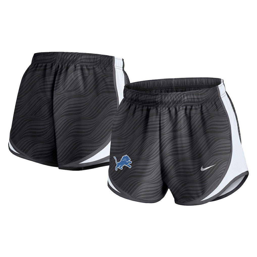 Detroit Lions Women's Tempo Dri-FIT Shorts - Anthracite Shorts