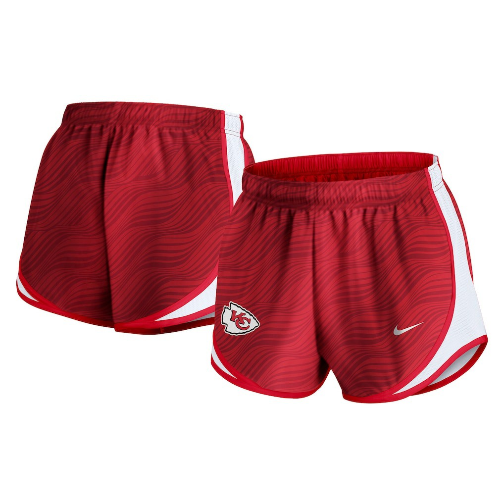 Kansas City Chiefs Women's Tempo Dri-FIT Shorts - Red Shorts