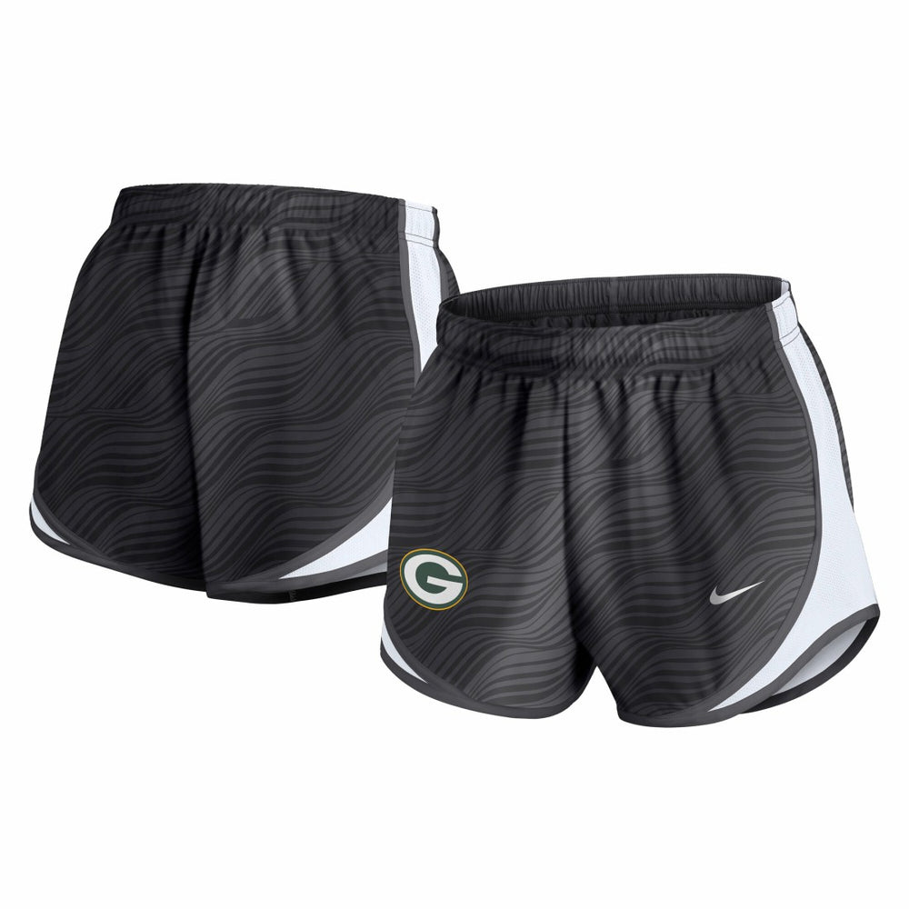 Green Bay Packers Women's Tempo Dri-FIT Shorts - Anthracite Shorts