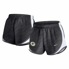 Green Bay Packers Women's Tempo Dri-FIT Shorts - Anthracite Shorts